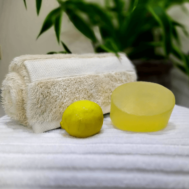 Natureza Simple Handmade Lemon Fresh Transparent Soap 120g