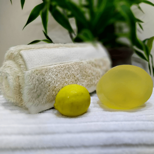 Natureza Simple Handmade Lemon Fresh Transparent Soap 120g