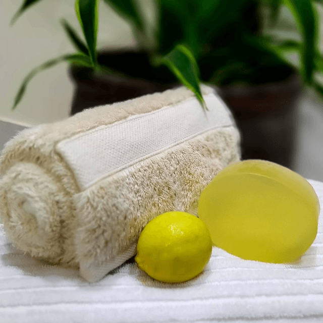 Natureza Simple Handmade Lemon Fresh Transparent Soap 120g