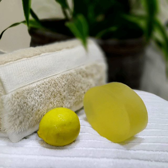Natureza Simple Handmade Lemon Fresh Transparent Soap 120g