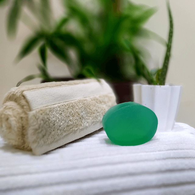 Natureza Simple Handmade Aloe Fresh Transparent Soap 120g