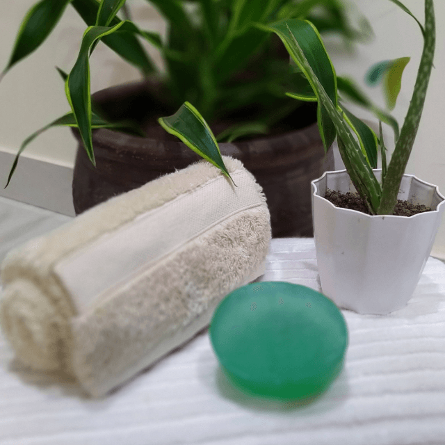 Natureza Simple Handmade Aloe Fresh Transparent Soap 120g