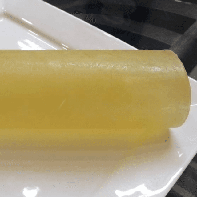 Glycerin melt pour soap base with lemon scent Yellow 500g